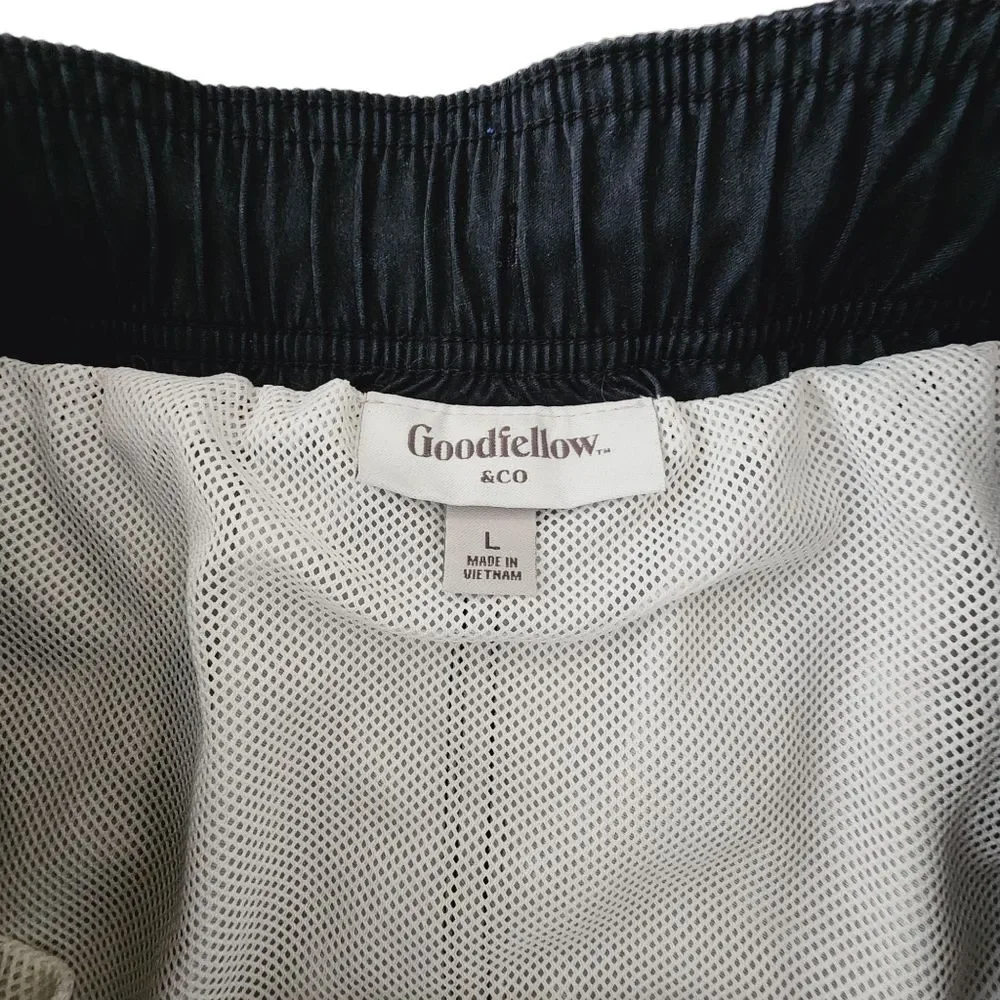 Goodfellow & Co Swim Board Shorts Men's Size Large Striped 9